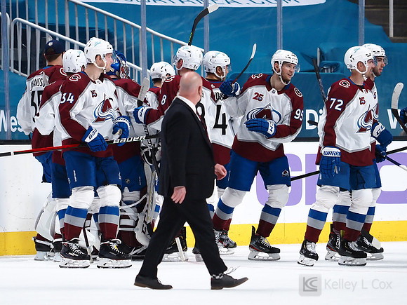 NHL: Colorado Avalanche at San Jose Sharks