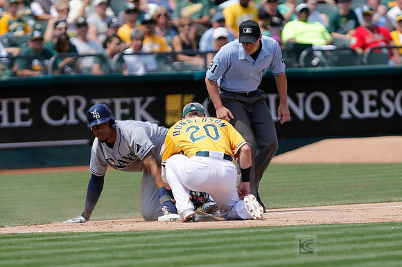 MLB: Tampa Bay Rays at Oakland Athletics