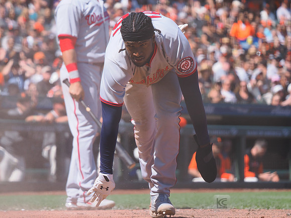 MLB: Washington Nationals at San Francisco Giants