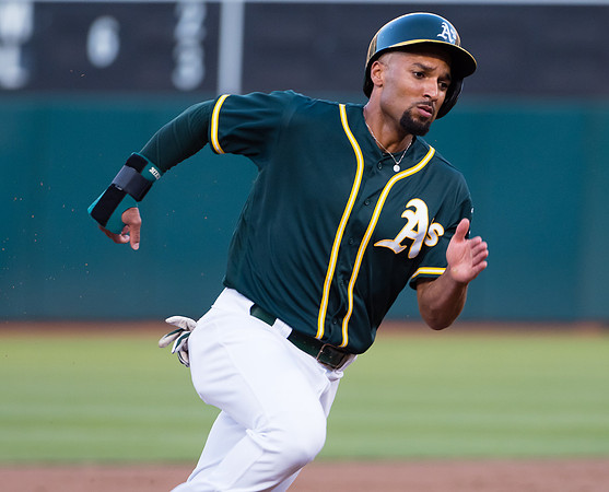 MLB: San Francisco Giants at Oakland Athletics