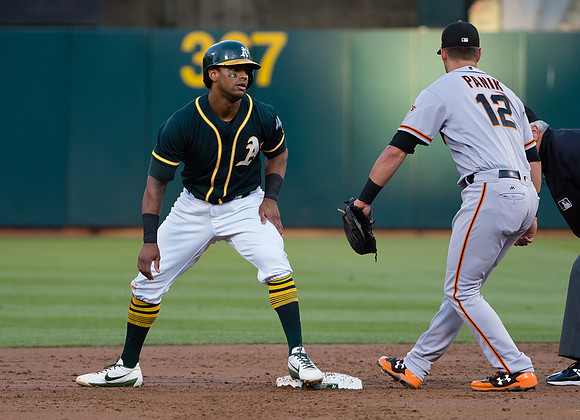 MLB: San Francisco Giants at Oakland Athletics