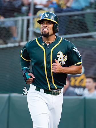 MLB: San Francisco Giants at Oakland Athletics