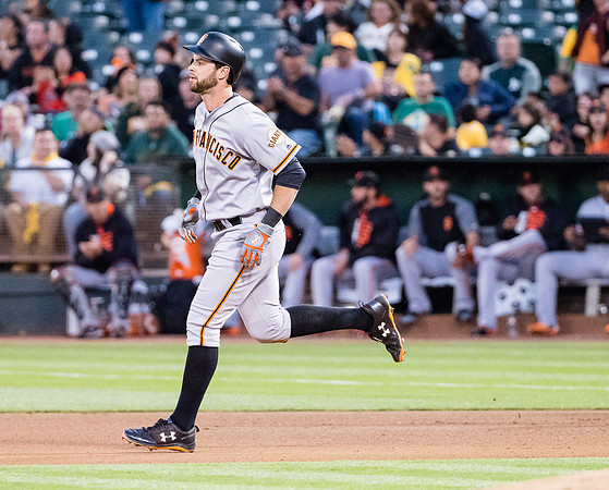 MLB: San Francisco Giants at Oakland Athletics