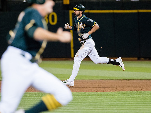 MLB: San Francisco Giants at Oakland Athletics
