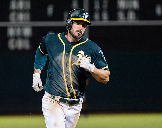 MLB: San Francisco Giants at Oakland Athletics