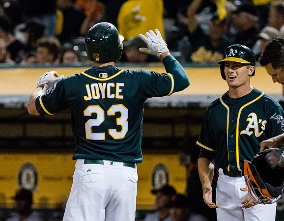 MLB: San Francisco Giants at Oakland Athletics