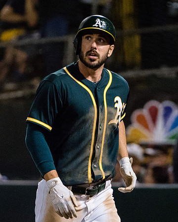 MLB: San Francisco Giants at Oakland Athletics