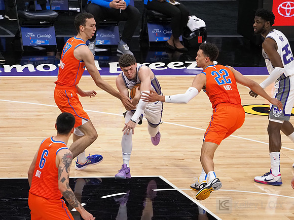 NBA: Oklahoma City Thunder at Sacramento Kings