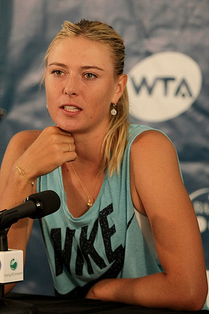 TENNIS: Maria Sharapova