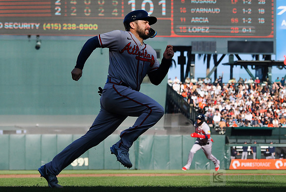 MLB: Atlanta Braves at San Francisco Giants