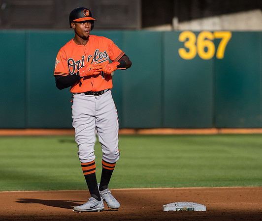 MLB: Baltimore Orioles at Oakland Athletics