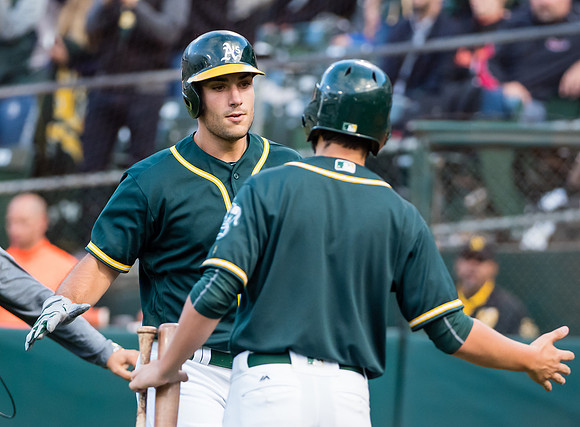 MLB: Baltimore Orioles at Oakland Athletics