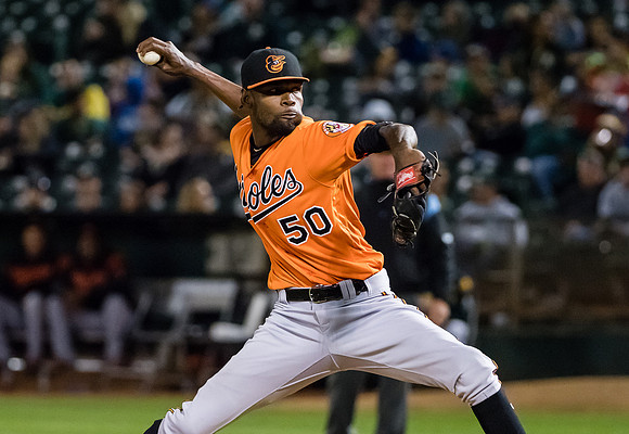 MLB: Baltimore Orioles at Oakland Athletics