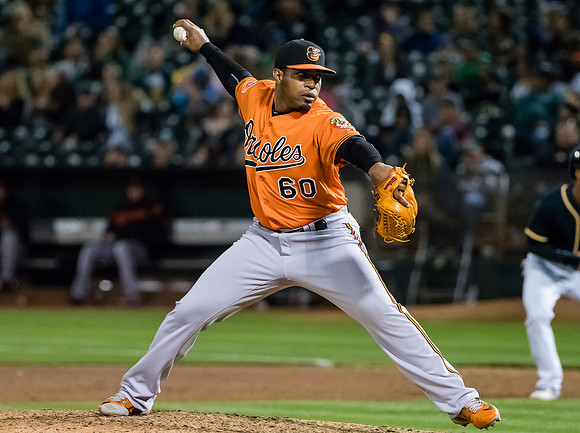 MLB: Baltimore Orioles at Oakland Athletics