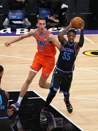 NBA: Oklahoma City Thunder at Sacramento Kings