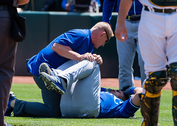 MLB: Kansas City Royals at Oakland Athletics