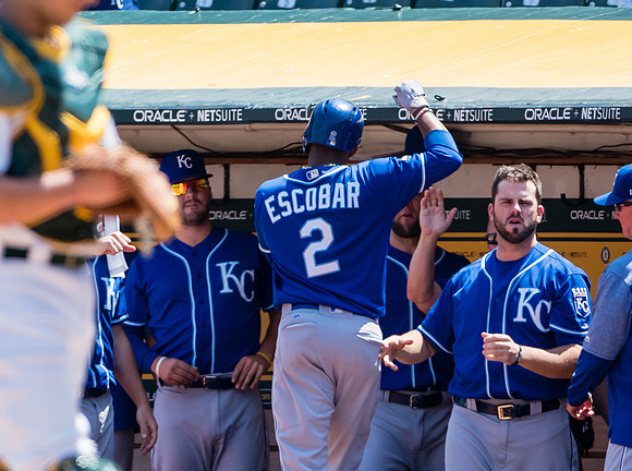 MLB: Kansas City Royals at Oakland Athletics