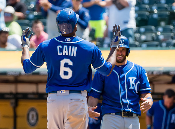 MLB: Kansas City Royals at Oakland Athletics