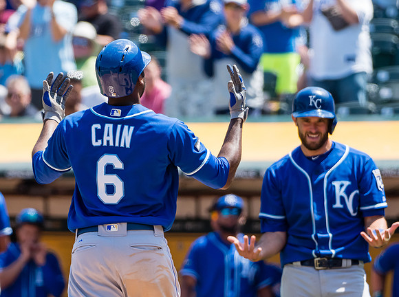 MLB: Kansas City Royals at Oakland Athletics