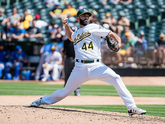 MLB: Kansas City Royals at Oakland Athletics
