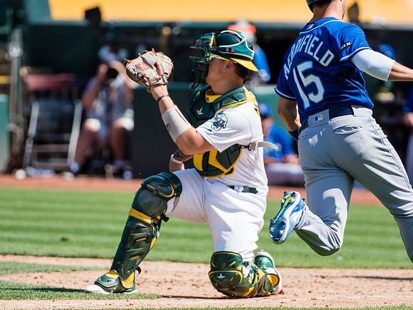 MLB: Kansas City Royals at Oakland Athletics