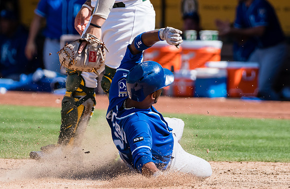 MLB: Kansas City Royals at Oakland Athletics