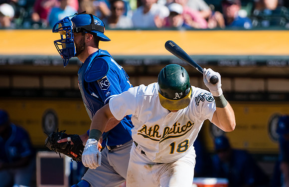 MLB: Kansas City Royals at Oakland Athletics