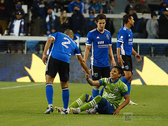 MLS: Seattle Sounders FC at San Jose Earthquakes