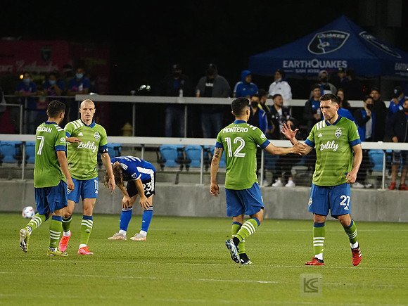 MLS: Seattle Sounders FC at San Jose Earthquakes