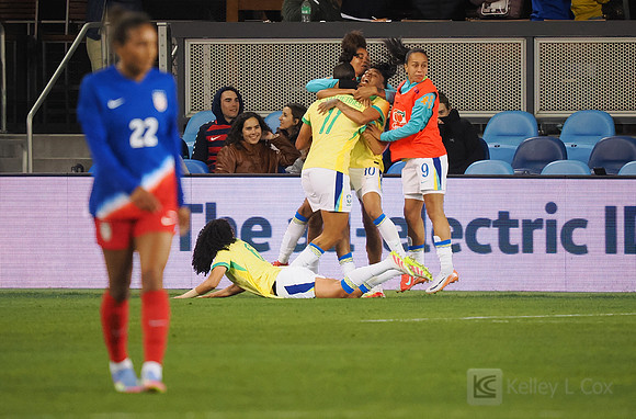Soccer: International Women's Friendly-Brazil at USWNT