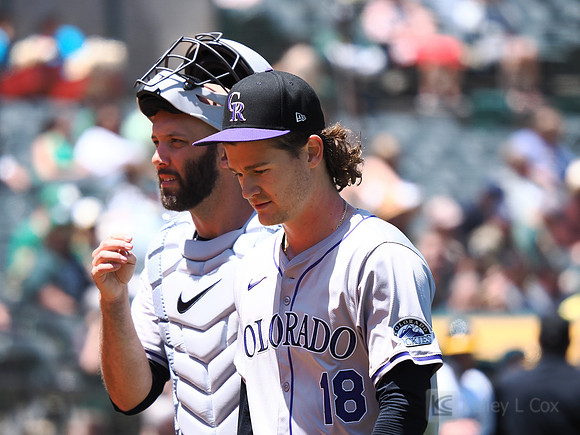 MLB: Colorado Rockies at Oakland Athletics