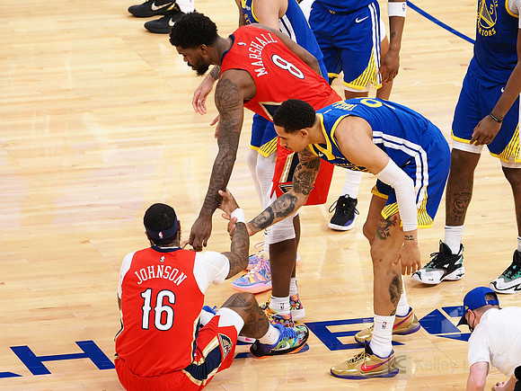 NBA: New Orleans Pelicans at Golden State Warriors