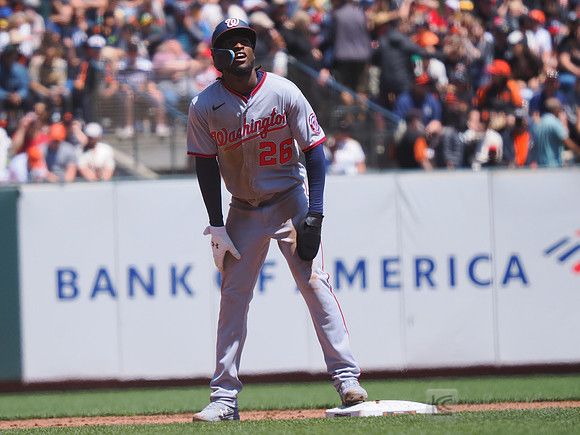 MLB: Washington Nationals at San Francisco Giants