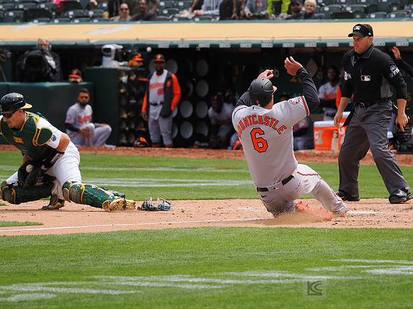 MLB: Baltimore Orioles at Oakland Athletics