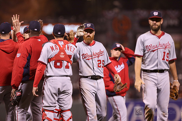 MLB: Washington Nationals at San Francisco Giants