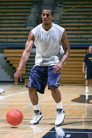 Cal Men's Basketball Practice