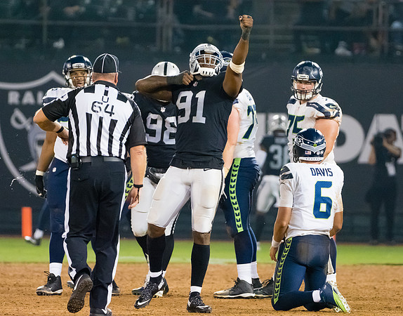 NFL: Seattle Seahawks at Oakland Raiders
