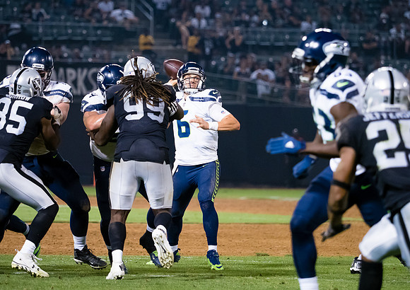 NFL: Seattle Seahawks at Oakland Raiders