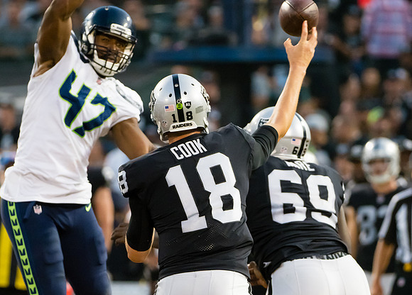 NFL: Seattle Seahawks at Oakland Raiders