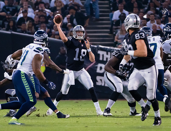 NFL: Seattle Seahawks at Oakland Raiders