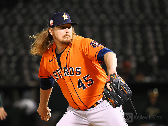 MLB: Houston Astros at Oakland Athletics