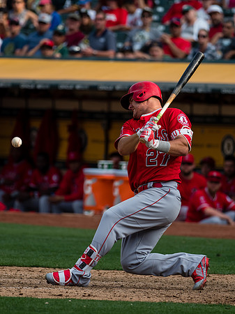 MLB: Los Angeles Angels at Oakland Athletics