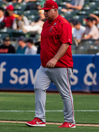 MLB: Los Angeles Angels at Oakland Athletics
