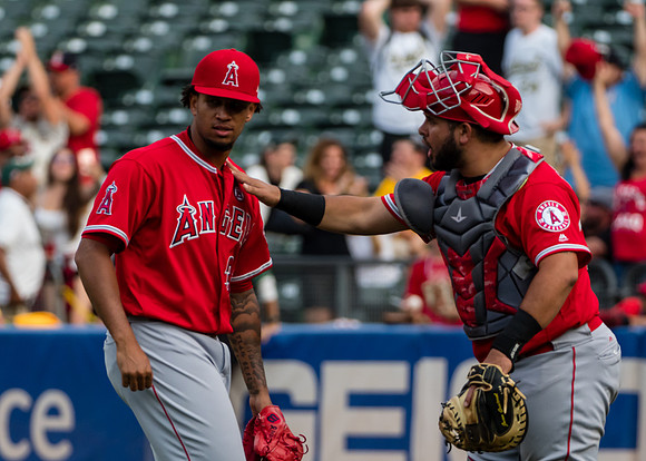 MLB: Los Angeles Angels at Oakland Athletics