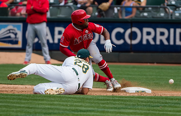 MLB: Los Angeles Angels at Oakland Athletics