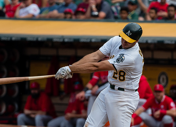 MLB: Los Angeles Angels at Oakland Athletics