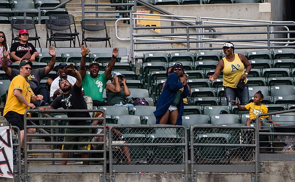MLB: Los Angeles Angels at Oakland Athletics