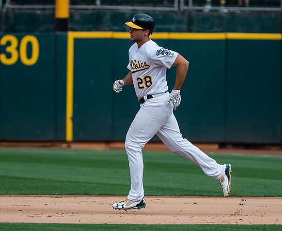 MLB: Los Angeles Angels at Oakland Athletics