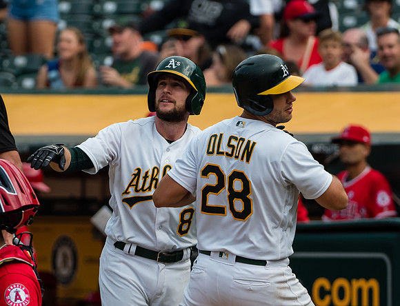 MLB: Los Angeles Angels at Oakland Athletics