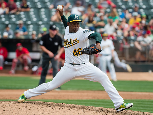 MLB: Los Angeles Angels at Oakland Athletics